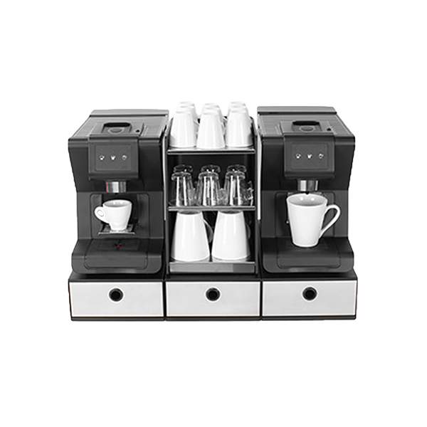 machine à café Facotec avec les accessoires - Charles Liégeois Roastery