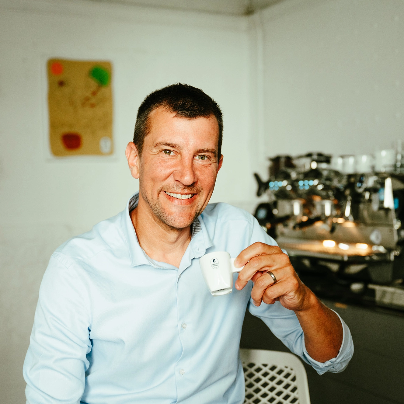 Différentes photos des membres de l'équipe de Charles Liégeois Roastery L'équipe de Charles Liégeois Roastery